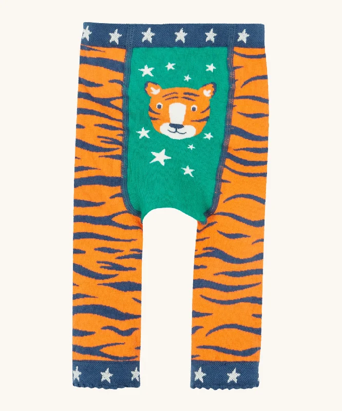 TightpantFrugi Little Knitted Leggings - Tiger