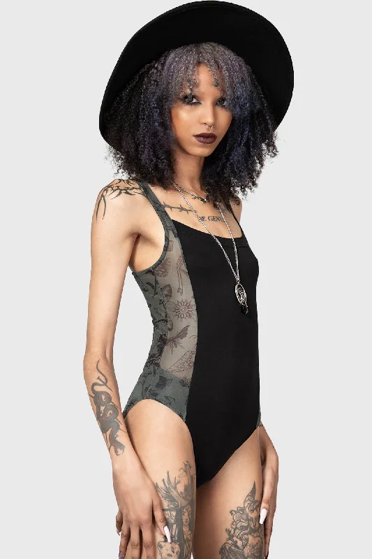 TightwaistNight Lichen Bodysuit