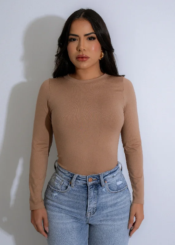 TightbuildContour Edge Bodysuit Nude