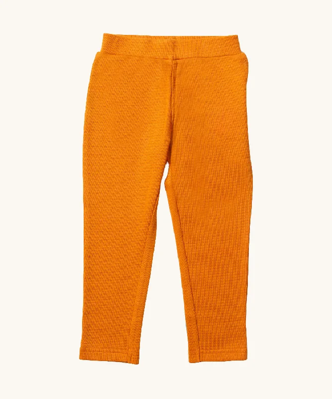 TightbondLGR Waffle Leggings - Golden Ochre