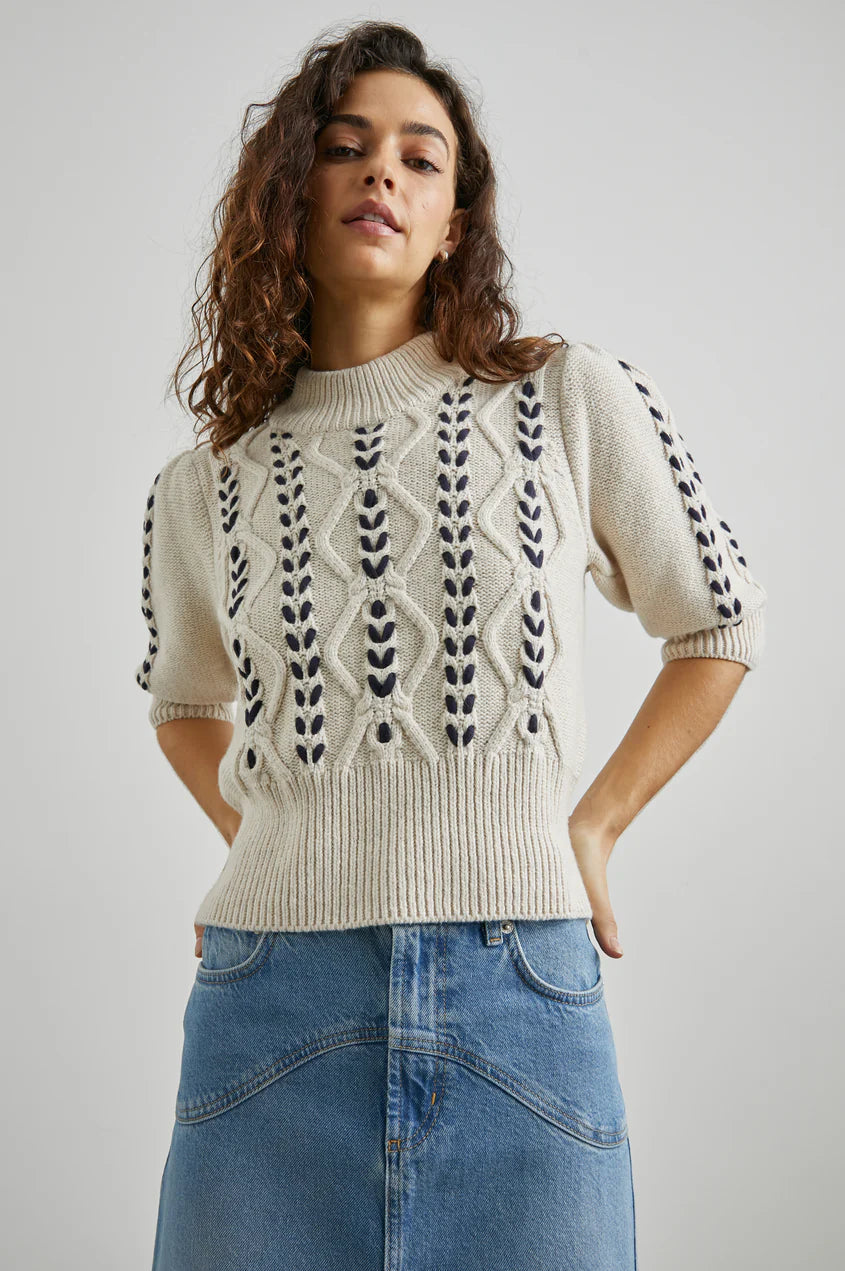 Addy SweaterSheer Knit Tops