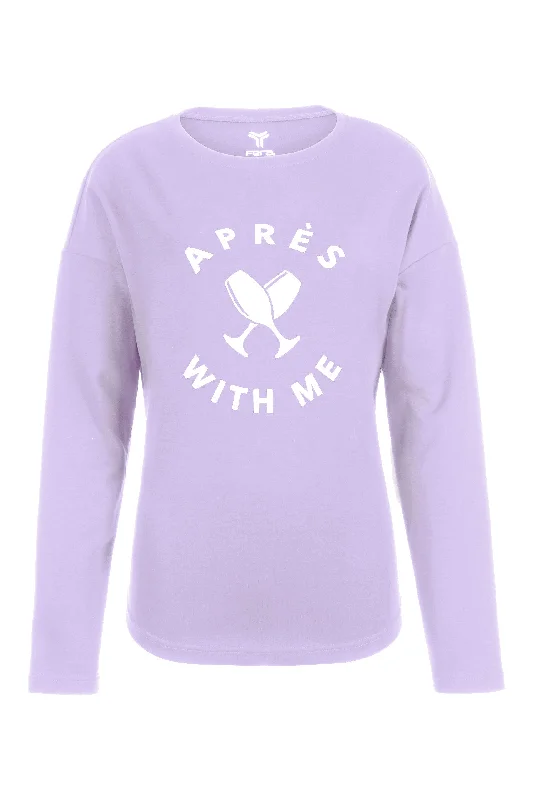 Après With Me Lounge CrewLimited Edition Knit Tops