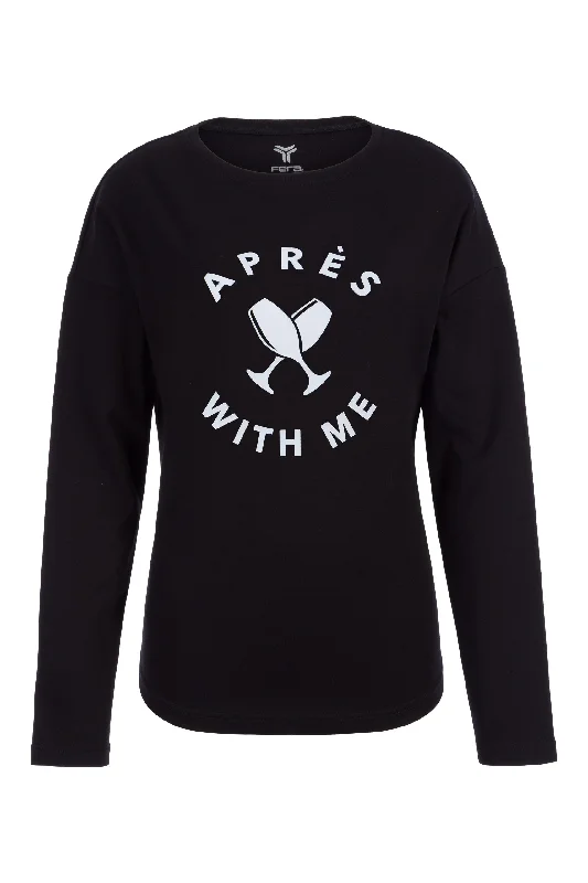 Après With Me Lounge CrewLuxury Knit Tops