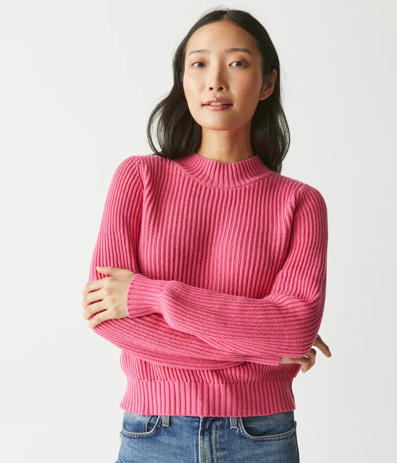 Barb Popover SweaterLinen Knit Tops