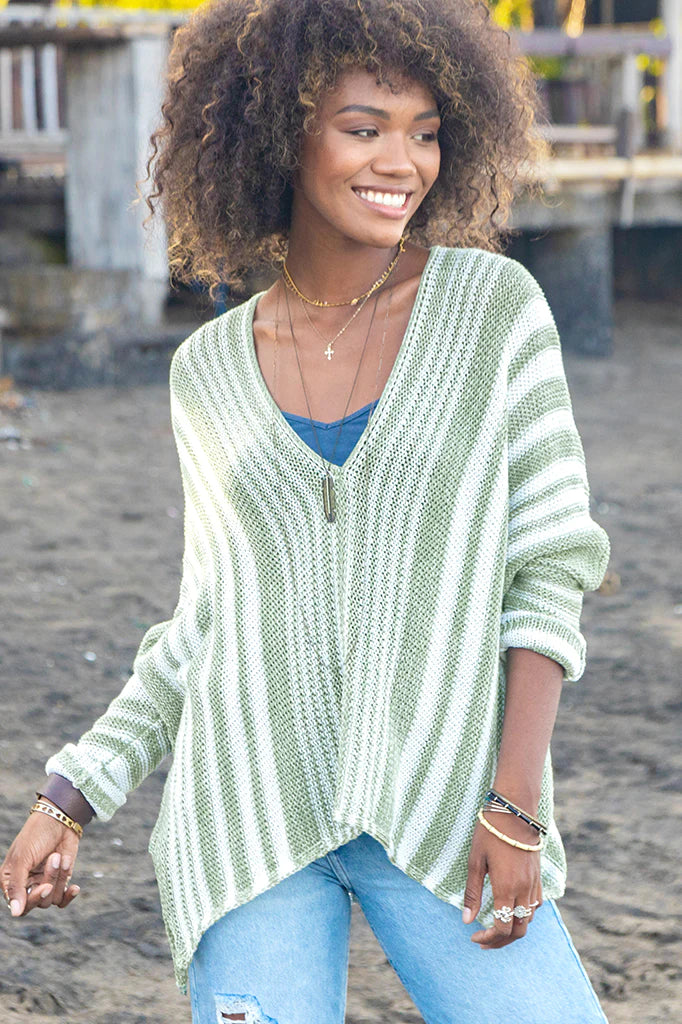 Beachcomber Top CottonPainted Knit Tops