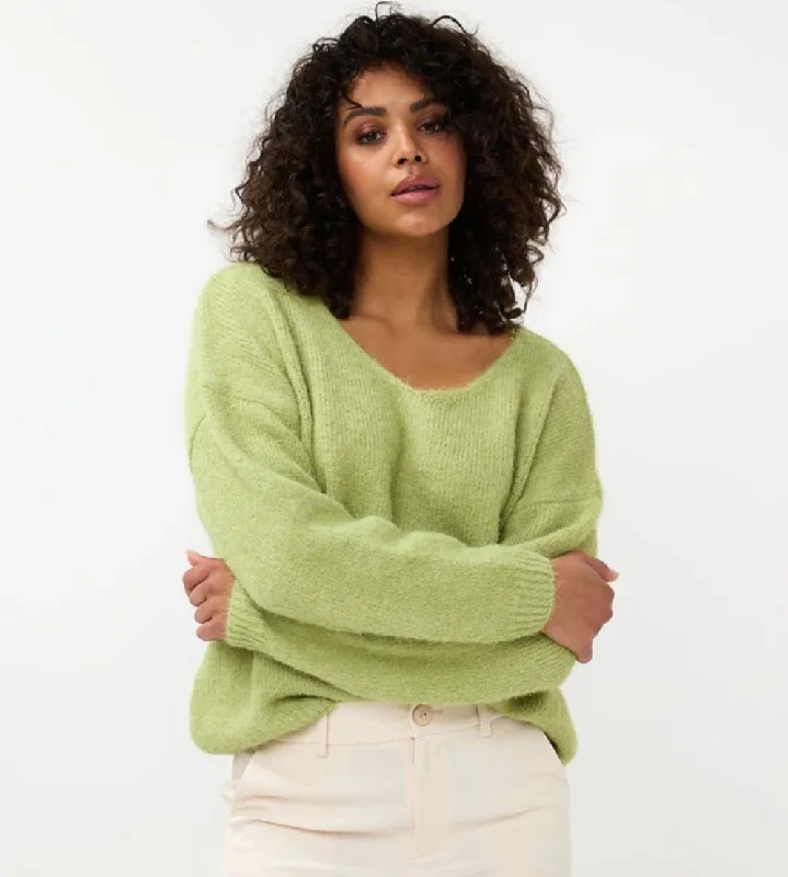 ESQUALO V NECK SWEATERFishing Knit Tops