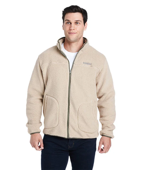 Collaborative Jackets1911111 - Columbia Mens Rugged Ridge™ II Sherpa Full-Zip Fleece Jacket