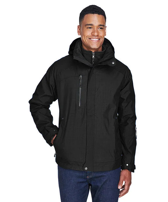 Luxury Jackets88178 - North End Mens Caprice 3-in-1 Jacket with Soft Shell Liner