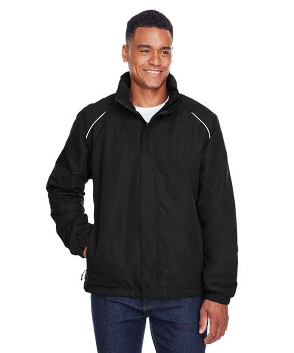 Windbreakers88224T - Core 365 Mens Tall Profile Fleece-Lined All-Season Jacket