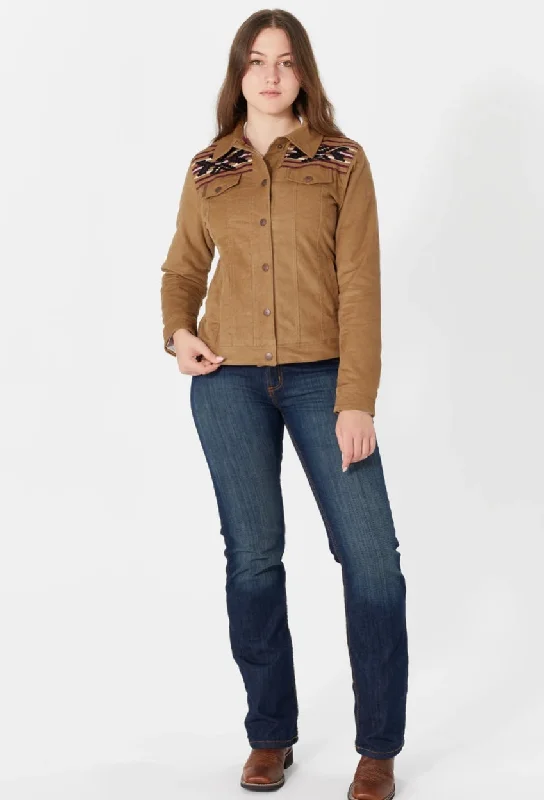 Safari JacketsCinch Women's Corduroy Trucker Jacket