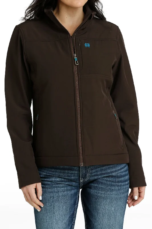 College JacketsCinch Women's Brown Bonded Conceal Carry Jacket