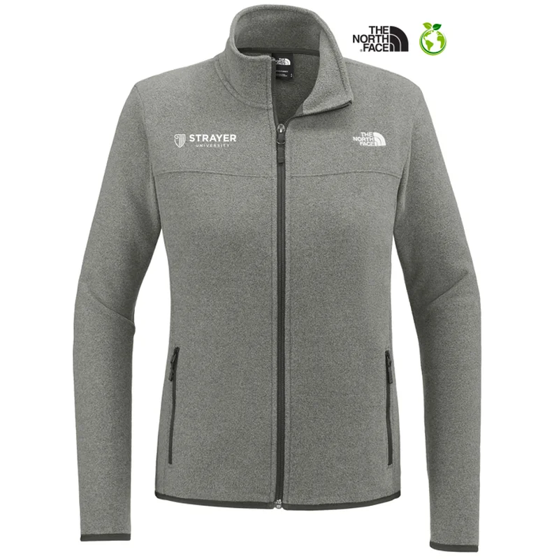 Sheer JacketsNEW STRAYER The North Face® Ladies Glacier Full-Zip Fleece Jacket - TNF Medium Grey Heather