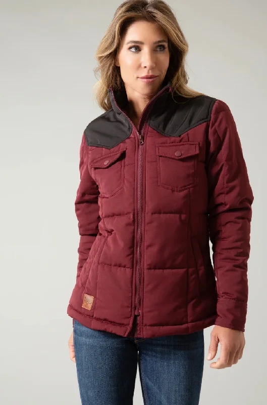 Varsity JacketsKime’s Women’s Wyldfire Jacket Dark Wine