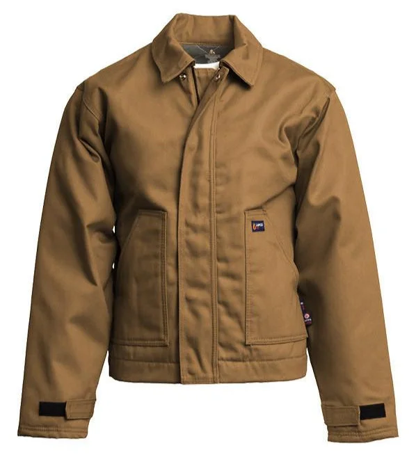 Hemp JacketsLapco FR 12oz. Insulated Brown Jacket #JTFRBRDK (Discontinued)