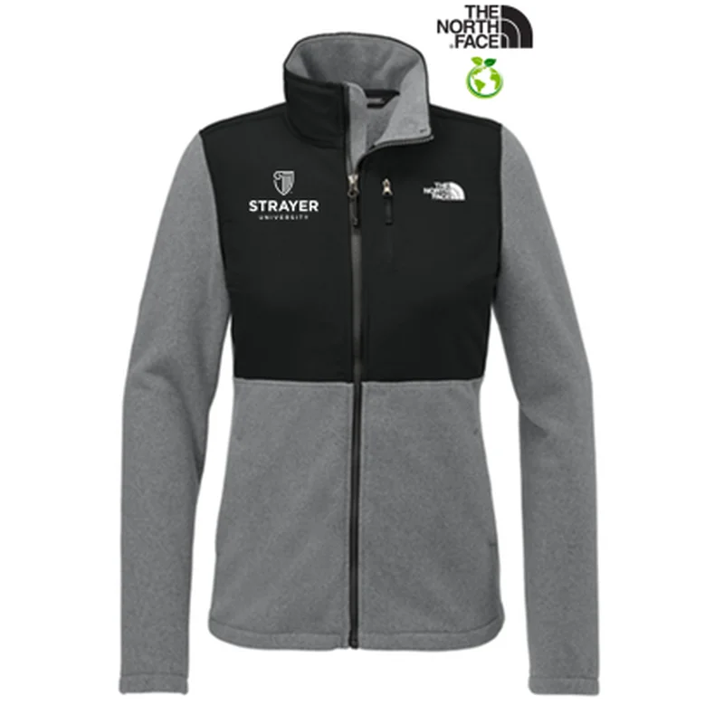 Wool JacketsNEW STRAYER - The North Face® Women’s Highest Peak Full-Zip Fleece Jacket - TNF Medium Grey Heather/TNF Black