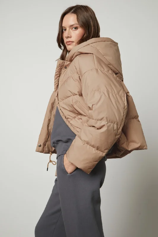 Urban JacketsRAYLIN CROPPED PUFFER JACKET