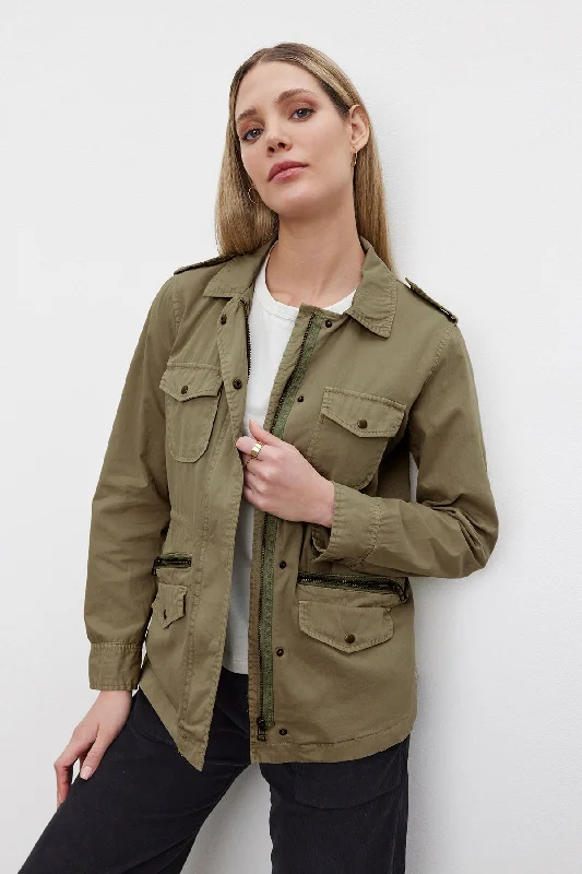 Windproof JacketsRUBY LIGHT-WEIGHT ARMY JACKET