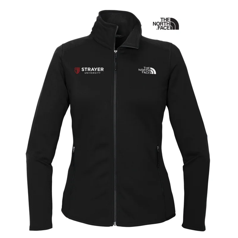 Denim JacketsNEW STRAYER The North Face ® Ladies Skyline Full-Zip Fleece Jacket-BLACK