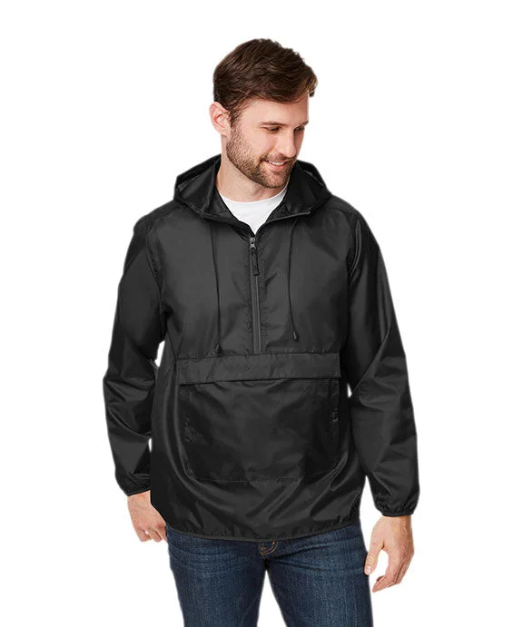 Collaborative JacketsTT77 - Team 365 Adult Zone Protect Packable Anorak Jacket