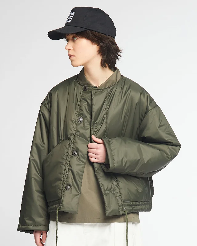 Faux Leather JacketsG.o.D Nuclear Jacket Fury Nylon Dusty Green