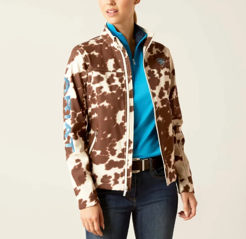 Skateboard JacketsAriat Women’s Team Softshell Pony Print Jacket