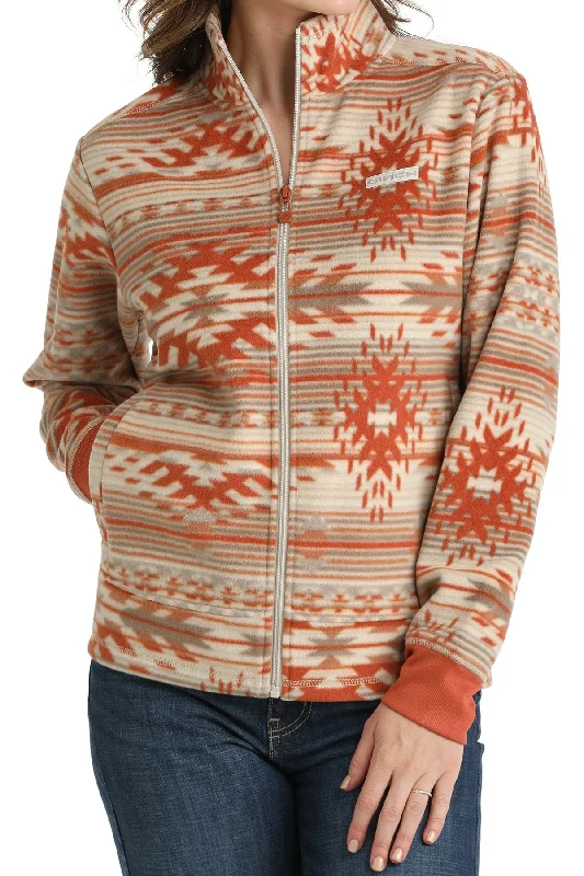 Pea CoatsCinch Women’s Southwestern Print Fleece Jacket