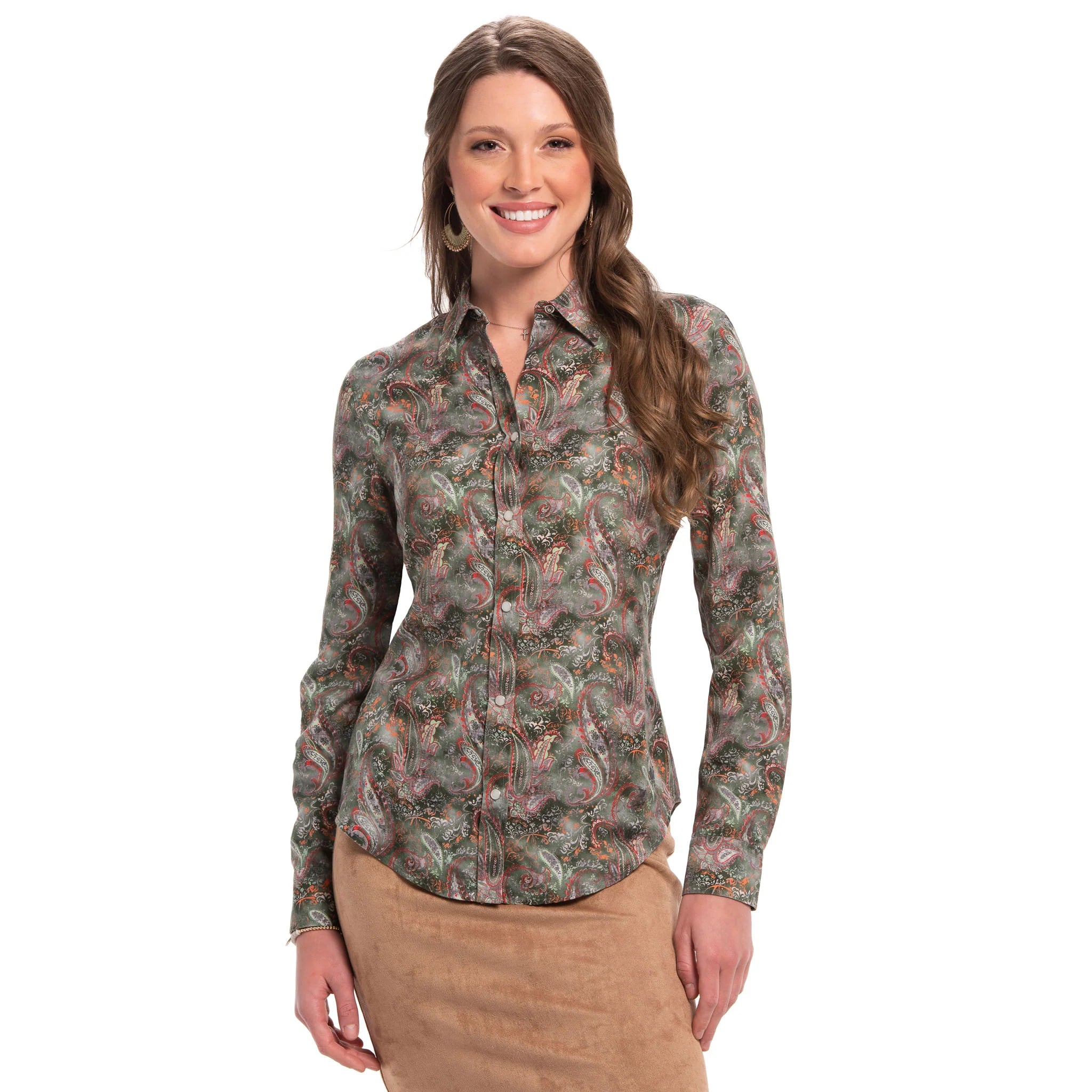 Formal ShirtsMadison Creek Claire Paisley Print Shirt