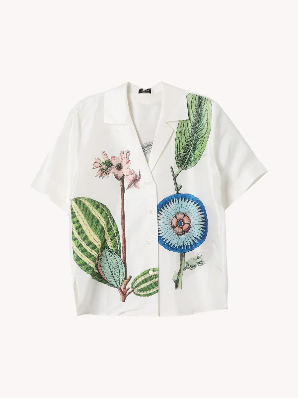 Velvet ShirtsGRAND FLORAL CAMP SHIRT