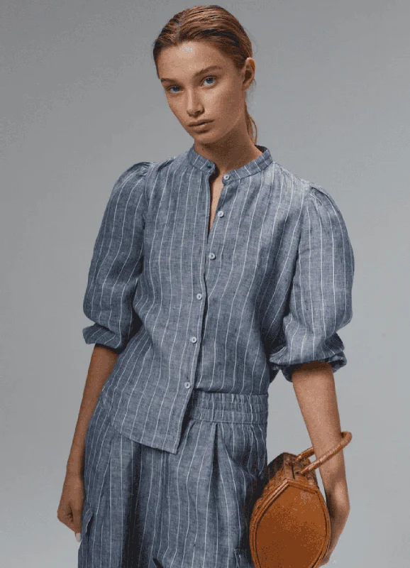 Asymmetrical ShirtsMeknes Linen Shirt