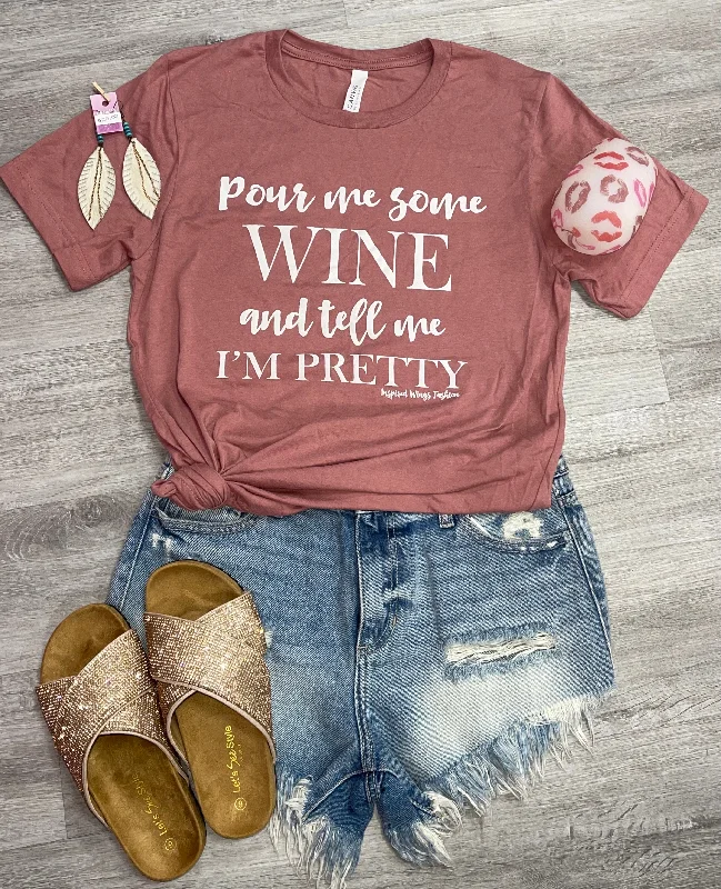 Gym ShirtsPour Me A Glass of Wine Shirt