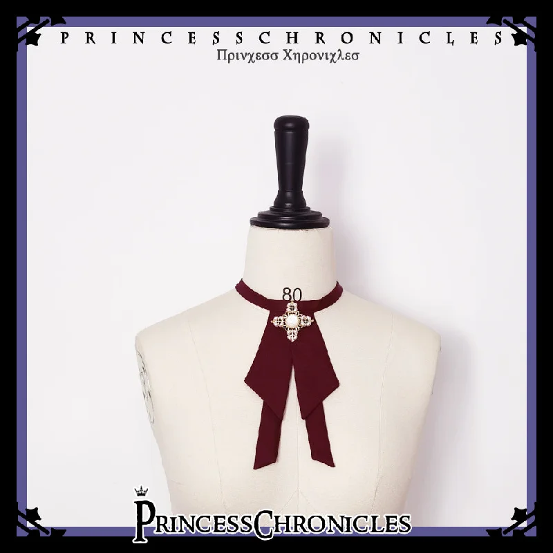 wine red bow tie (in-stock)