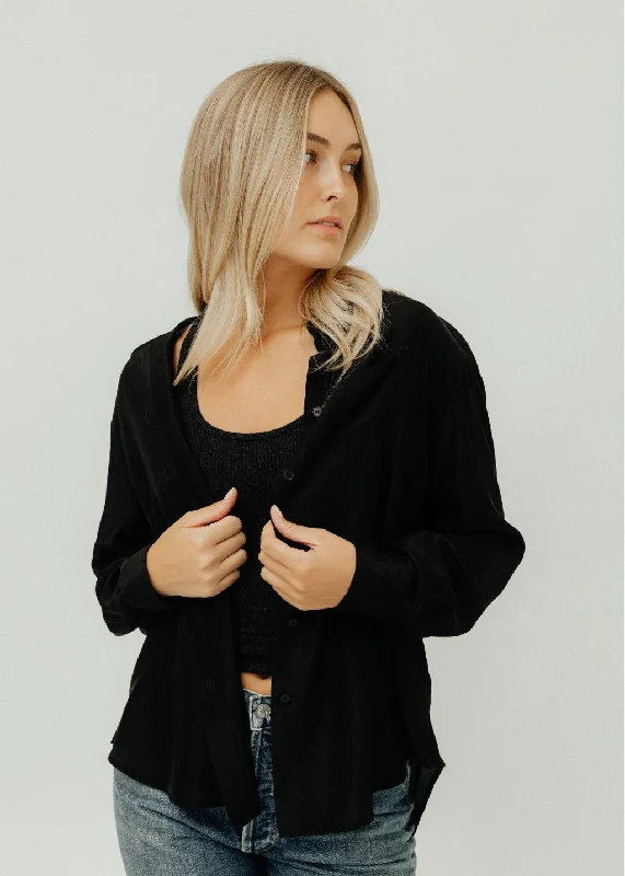 Streetwear ShirtsRaquel Allegra Brentwood Shirt in Black