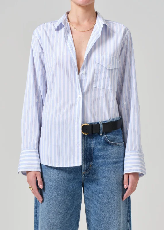 Cropped ShirtsShay Shirt in French Stripe