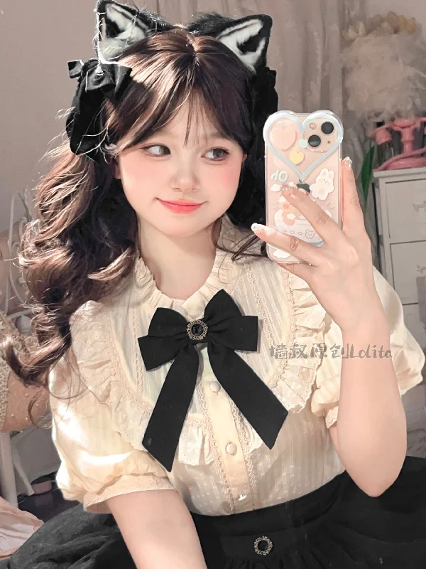 Hip-Hop Shirts(Buyforme)Uncle Wall Original~Rich Girl~Elegant Lolita SK and Shirt