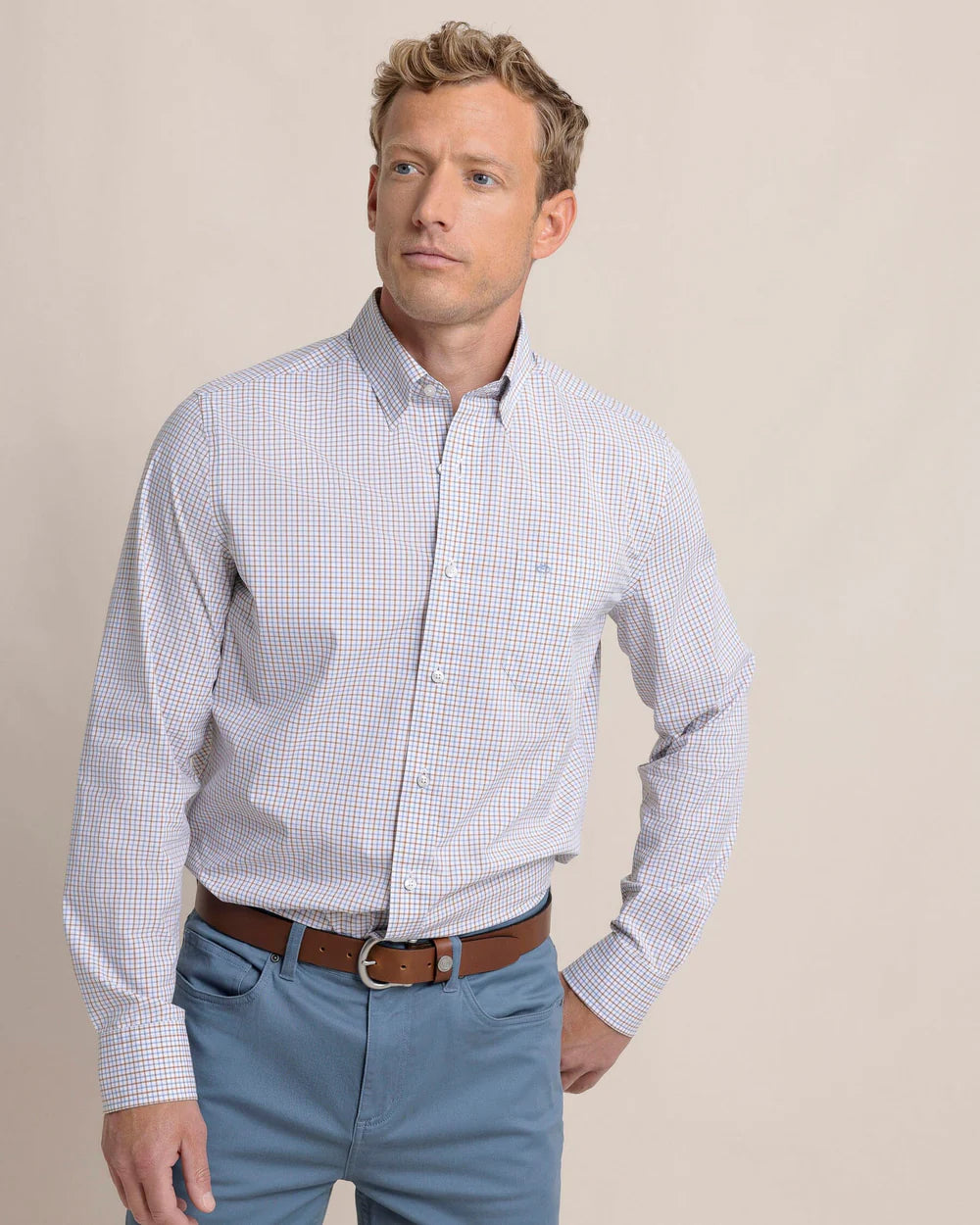 Organic Cotton ShirtsSouthern Tide Charleston Summerton Plaid Sport Shirt