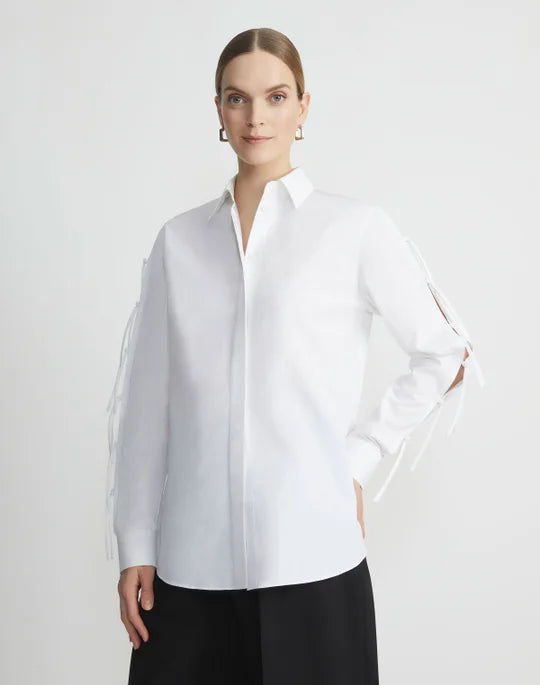 High-Fashion ShirtsTie Sleeve Shirt