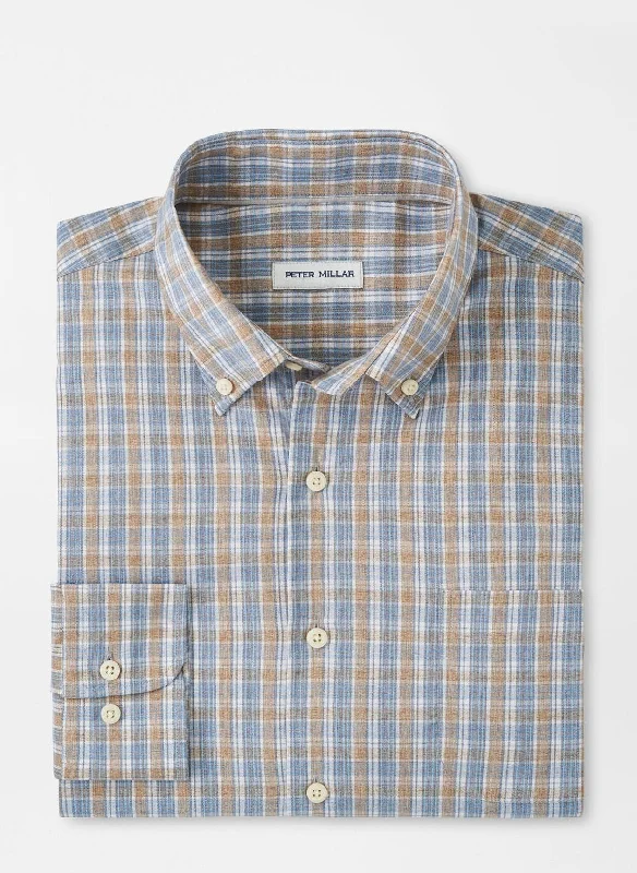 Hunting ShirtsPeter Millar Powell Crown Lite Cotton-Stretch Sport Shirt