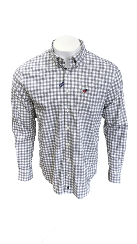 Running ShirtsJohnnie-O  UGA Archies Performance Button Up Shirt