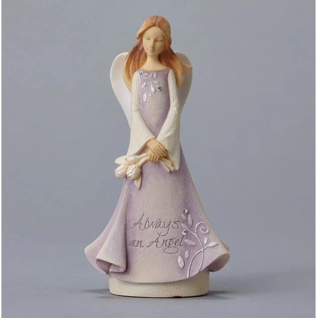 Always an Angel Friendship Mini Angel Figurine by Enesco Foundations