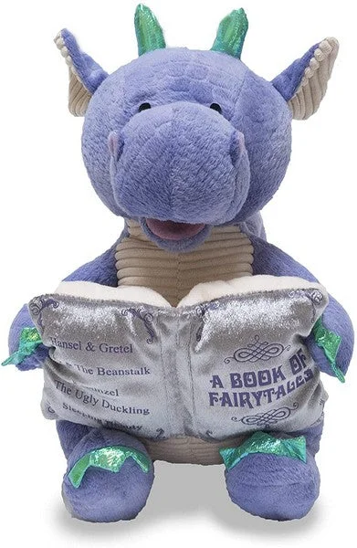 Cuddle Barn 12" Dalton the Storytelling Dragon Animated Musical and Motion Plush