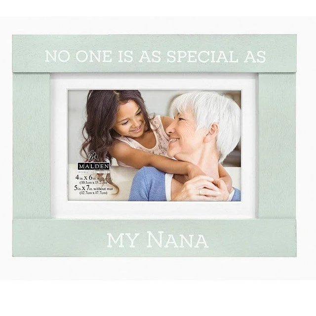 Malden No One As Special As My Nana Matted Step 4"x6" Photo Frame, Mint