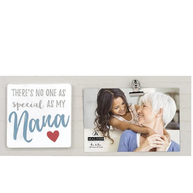 Malden No One As Special As Nana Wood Clip 4"x6" Photo Frame