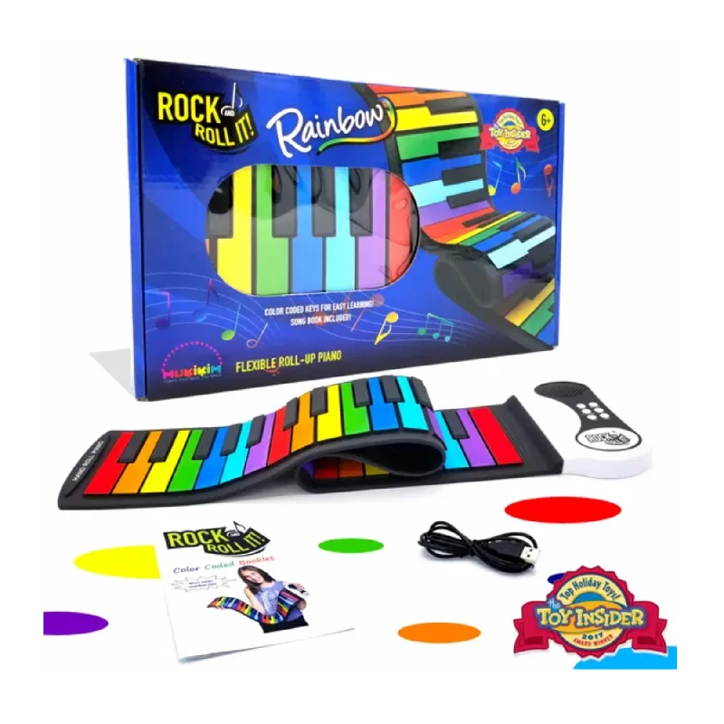 Mukikim Rock and Roll It Rainbow Piano