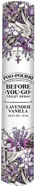 Poo-Pourri Before-You-Go Toilet Spray Travel Size Lavender Vanilla Scent 10 ml