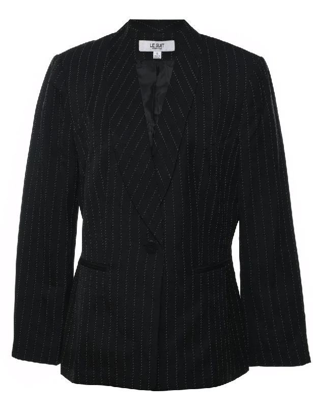 BlazerfutureBlack Striped Blazer - M