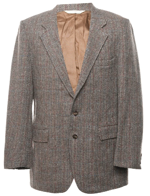 BlazerblockchainBrown 100% Wool Blazer - L