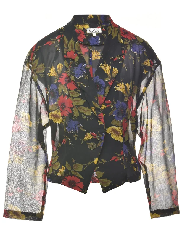 BlazernetworkFloral Sheer Blazer - S