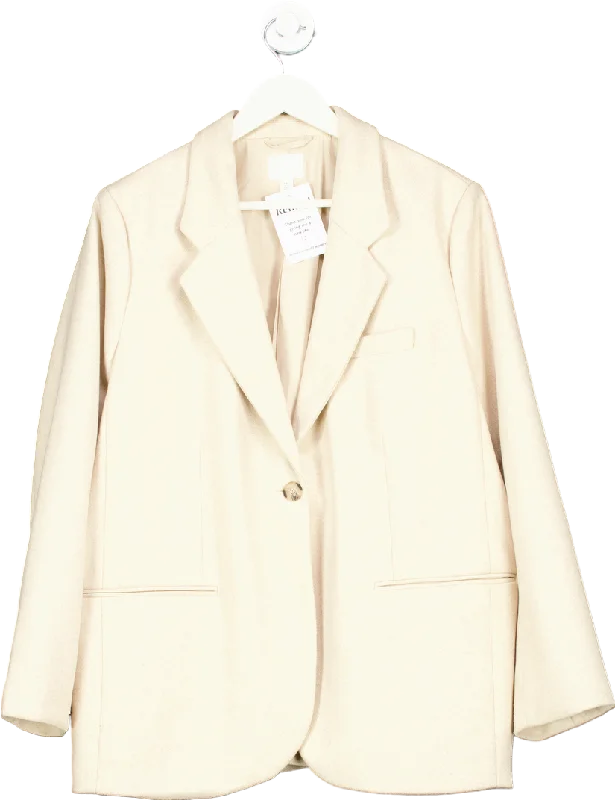 BlazercourtH&M Beige Blazer UK L