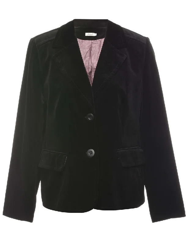 BlazervirtualJessica Petite Black Blazer - M