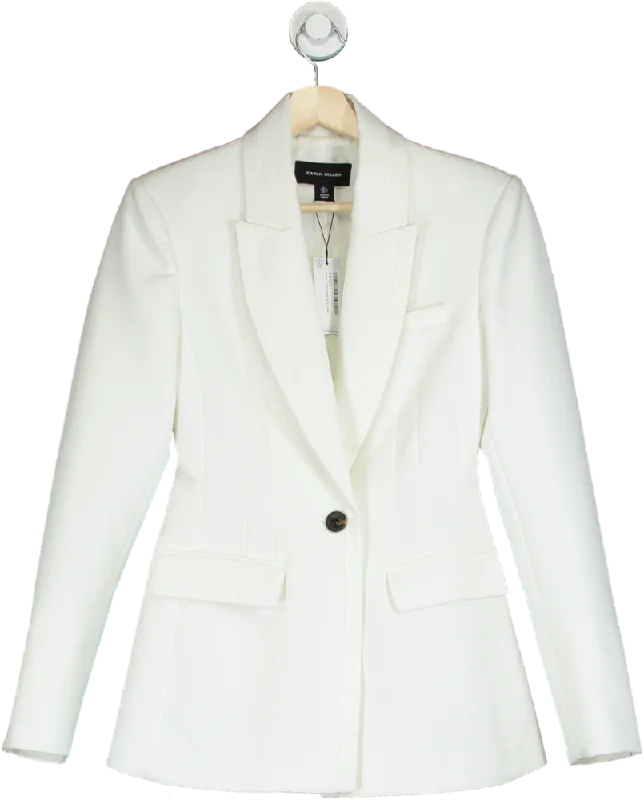 BlazerunityKaren Millen White Tailored Blazer UK 8